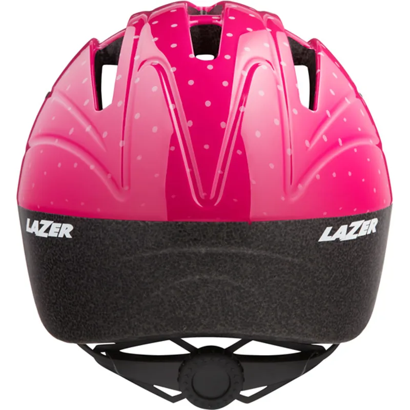 Lazer Bob+ Kids Helmet - 46-52cm - Pink/Dots 10 Lazer Bob+ Kids Helmet - 46-52cm - Pink/Dots - Image 10
