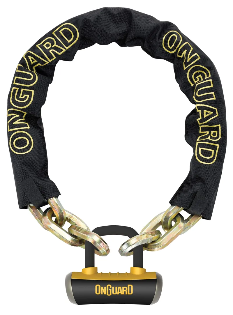Onguard Beast Chain Lock With Shackle Lock - 180cm X 14mm 4 Onguard Beast Chain Lock With Shackle Lock - 180cm X 14mm - Image 4