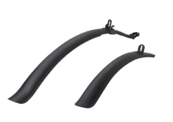 Giant Speedshield Tour Clip-On Mudguards - Black - 700c X 35-45c