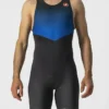 Castelli SD Team Men's Sleeveless Race Suit - Azzurro Italia/Black