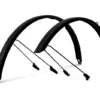 Cube Acid Mudguard Set - 50mm X 28 Inch - Black
