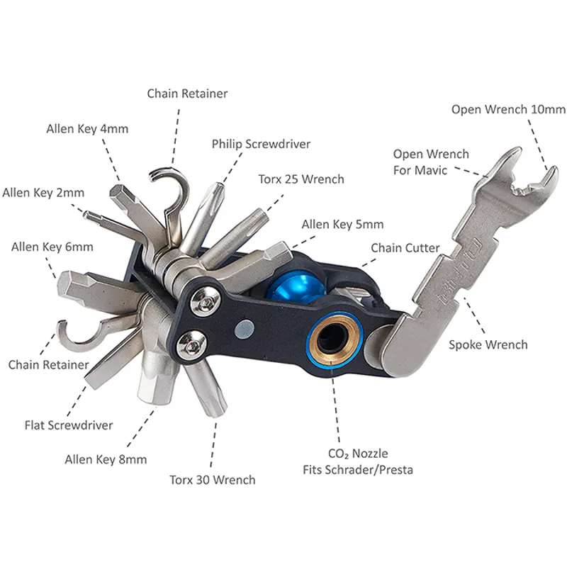 Beto BT343 18in1 MultiTool With Chain Tool 3 Beto BT343 18in1 MultiTool With Chain Tool - Image 3