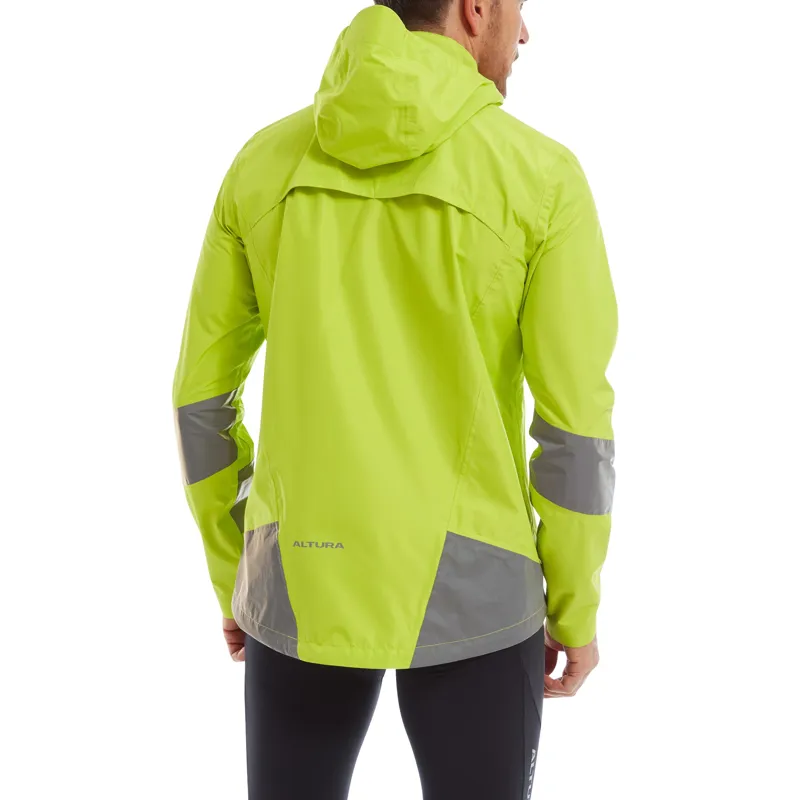 Altura Nightvision Typhoon Waterproof Men's Jacket - Lime 3 Altura Nightvision Typhoon Waterproof Men's Jacket - Lime - Image 3