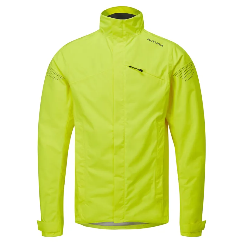 Altura Nevis Nightvision Men's Waterproof Jacket - Yellow 2 Altura Nevis Nightvision Men's Waterproof Jacket - Yellow - Image 2