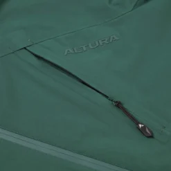 Altura Esker Women's Packable Waterproof Jacket - Dark Green -Cycle Fix AL22WESKER1GRN 4