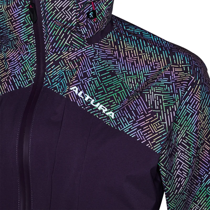 Altura Nightvision Hurricane Womens Waterproof Jacket - Purple 1 Altura Nightvision Hurricane Womens Waterproof Jacket - Purple