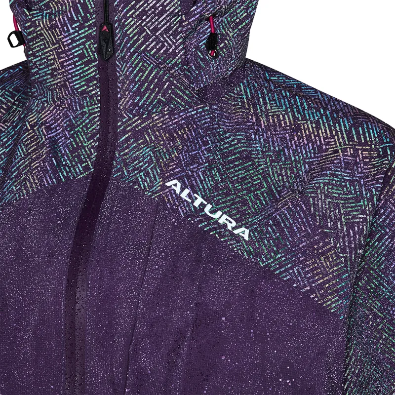 Altura Nightvision Hurricane Womens Waterproof Jacket - Purple 8 Altura Nightvision Hurricane Womens Waterproof Jacket - Purple - Image 8