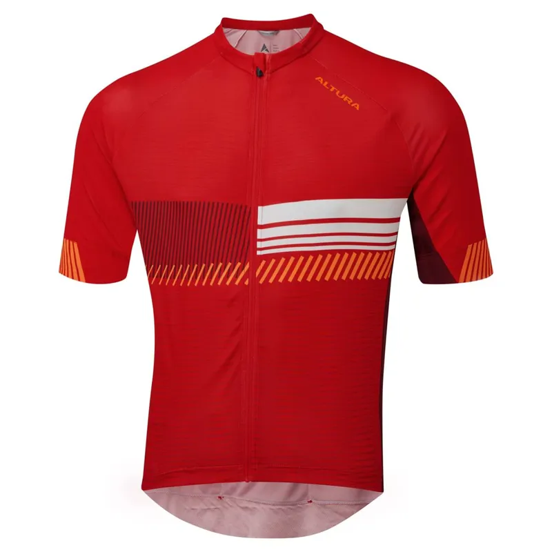 Altura Club Short Sleeve Jersey - Red/Maroon 3 Altura Club Short Sleeve Jersey - Red/Maroon - Image 3