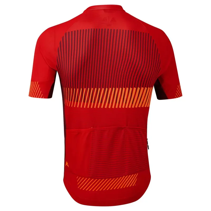Altura Club Short Sleeve Jersey - Red/Maroon 2 Altura Club Short Sleeve Jersey - Red/Maroon - Image 2