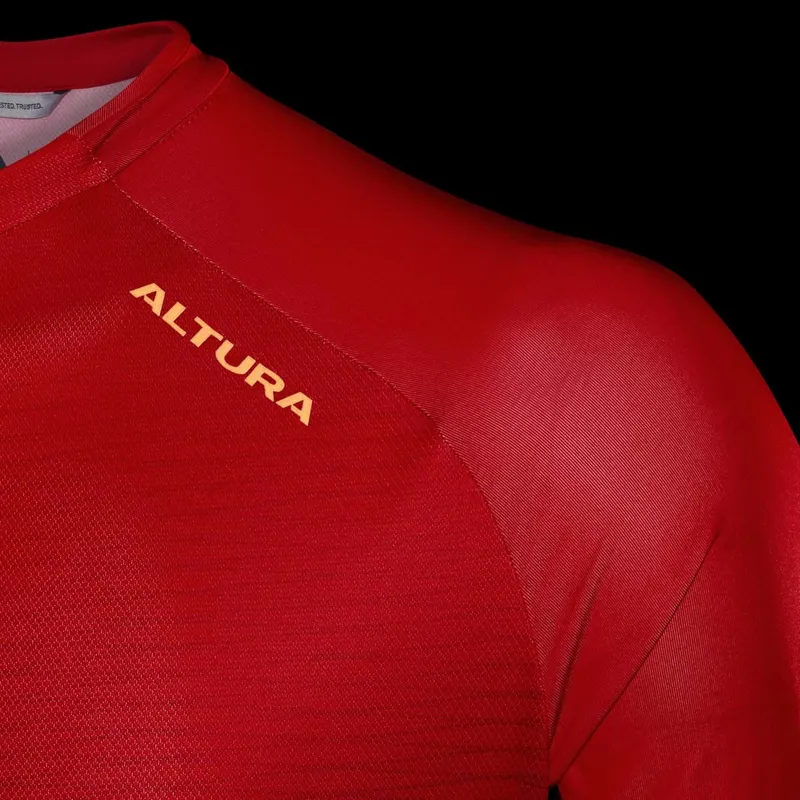 Altura Club Short Sleeve Jersey - Red/Maroon 8 Altura Club Short Sleeve Jersey - Red/Maroon - Image 8