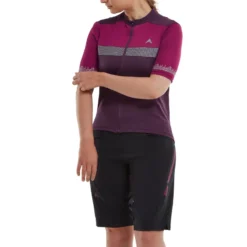 Altura Nightvision Women's Short Sleeve Jersey - Purple 10 Altura Nightvision Women's Short Sleeve Jersey - Purple -Cycle Fix AL25WNVIS2 51431