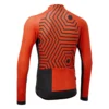 Altura Icon Long Sleeve Jersey - Hex-Repeat - Orange/Navy