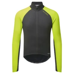 Altura Icon Men's Long Sleeve Jersey - Lime/Carbon