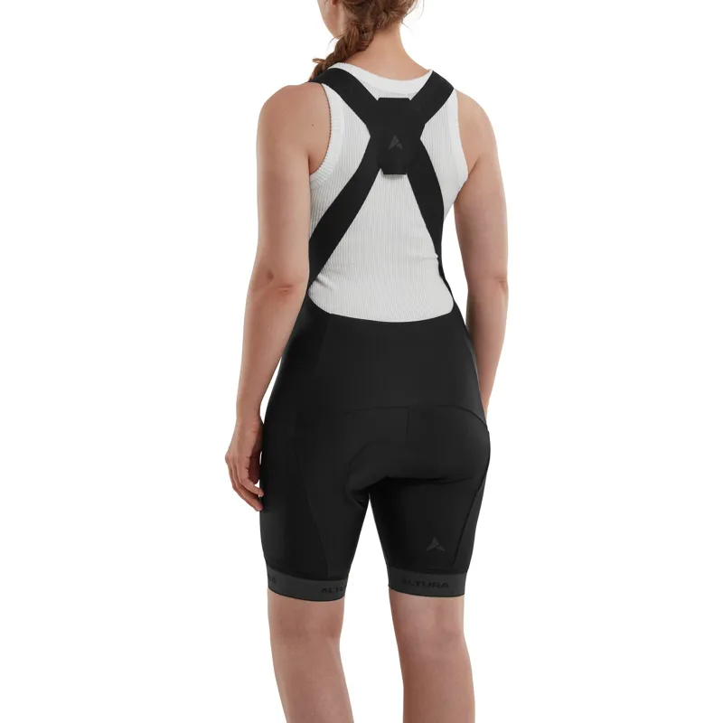Altura Progel Plus Women's Cargo Bib Shorts - Black 2 Altura Progel Plus Women's Cargo Bib Shorts - Black - Image 2