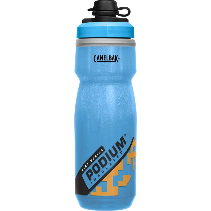 Camelbak Podium Dirt Series Chill Bottle - 600ml - Blue/Orange 2 Camelbak Podium Dirt Series Chill Bottle - 600ml - Blue/Orange - Image 2