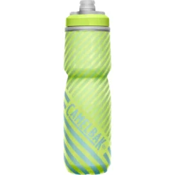 Camelbak Podium Chill Outdoor Bottle - 710ml - Lime/Blue Stripe