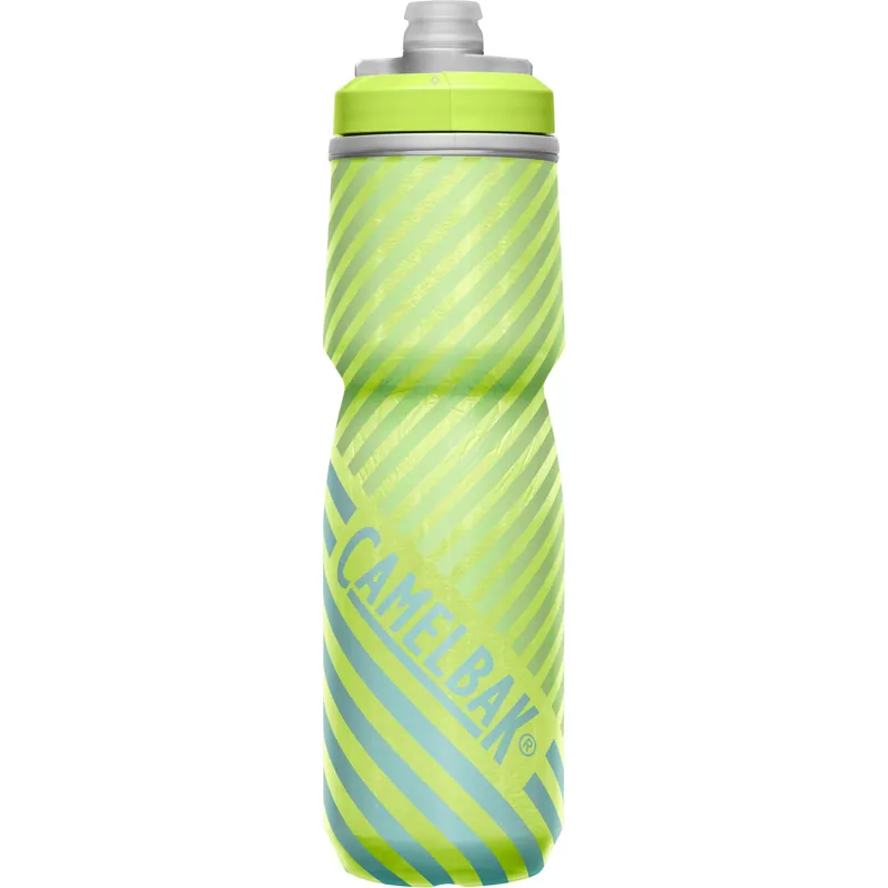Camelbak Podium Chill Outdoor Bottle - 710ml - Lime/Blue Stripe 1 Camelbak Podium Chill Outdoor Bottle - 710ml - Lime/Blue Stripe