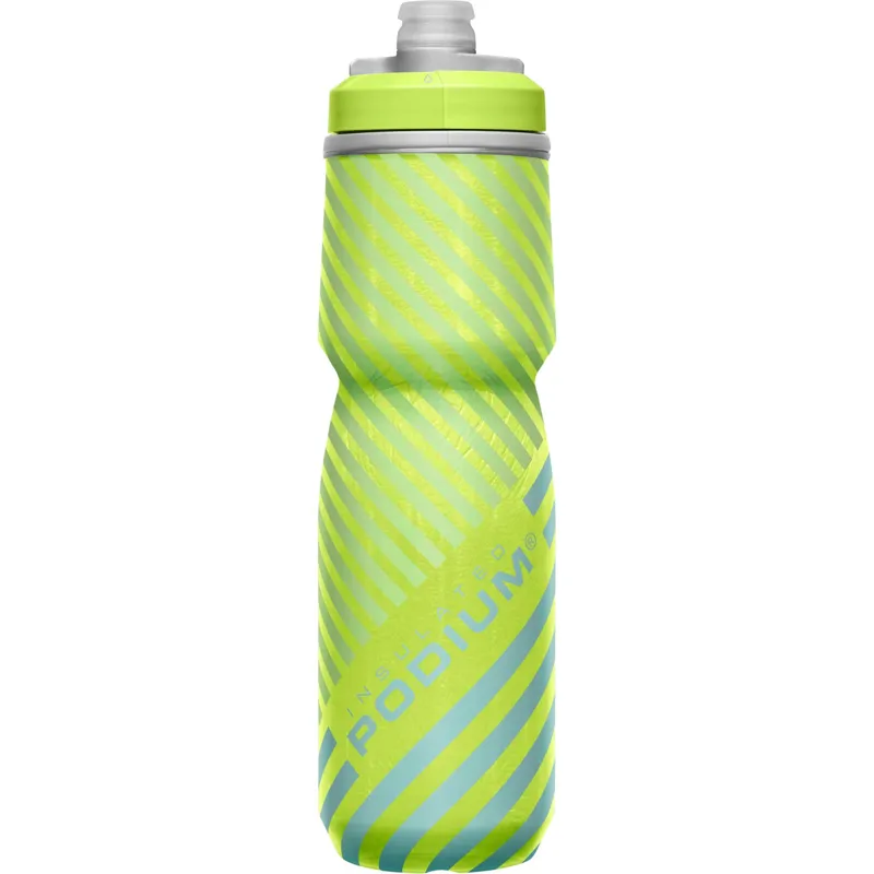 Camelbak Podium Chill Outdoor Bottle - 710ml - Lime/Blue Stripe 3 Camelbak Podium Chill Outdoor Bottle - 710ml - Lime/Blue Stripe - Image 3