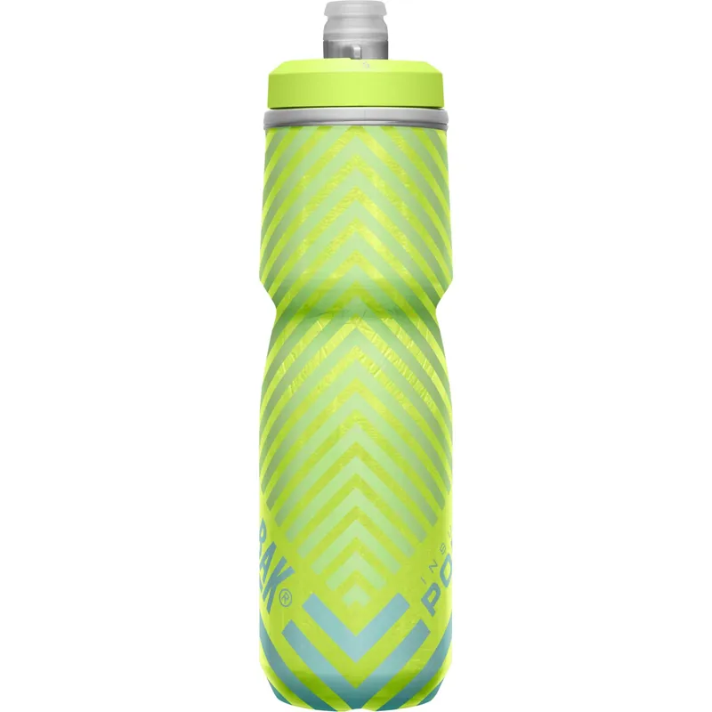 Camelbak Podium Chill Outdoor Bottle - 710ml - Lime/Blue Stripe 4 Camelbak Podium Chill Outdoor Bottle - 710ml - Lime/Blue Stripe - Image 4