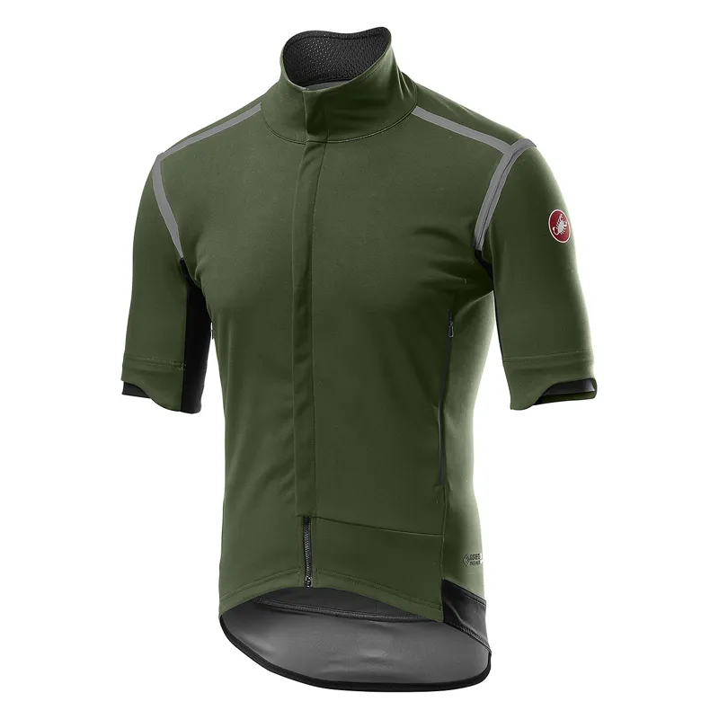 Castelli Perfetto RoS Men's Convertible Jacket - Military Green 4 Castelli Perfetto RoS Men's Convertible Jacket - Military Green - Image 4
