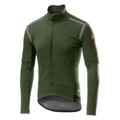 Castelli Perfetto RoS Men's Convertible Jacket - Military Green 6 Castelli Perfetto RoS Men's Convertible Jacket - Military Green -Cycle Fix CS19501GRN 5