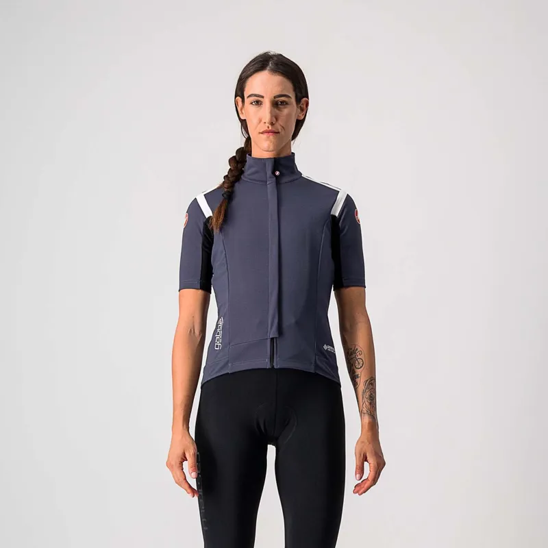 Castelli Gabba RoS Women's Short Sleeve Jersey - Steel Blue/Soft Pink 1 Castelli Gabba RoS Women's Short Sleeve Jersey - Steel Blue/Soft Pink