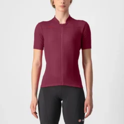 Castelli Anima 3 Women's Short Sleeve Jersey - Acqua/Aruba Blue