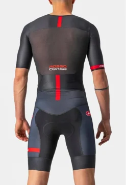 Castelli Free Sanremo 2 Men's Short Sleeve Tri Suit - Black