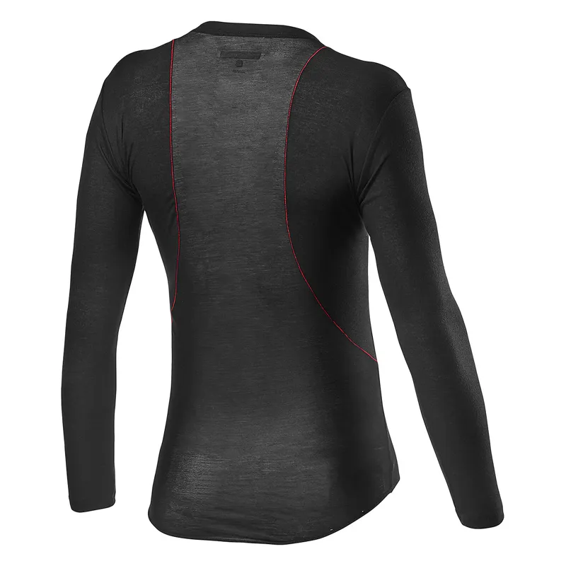 Castelli Prosecco Tech Long Sleeve Base Layer - Black 1 Castelli Prosecco Tech Long Sleeve Base Layer - Black