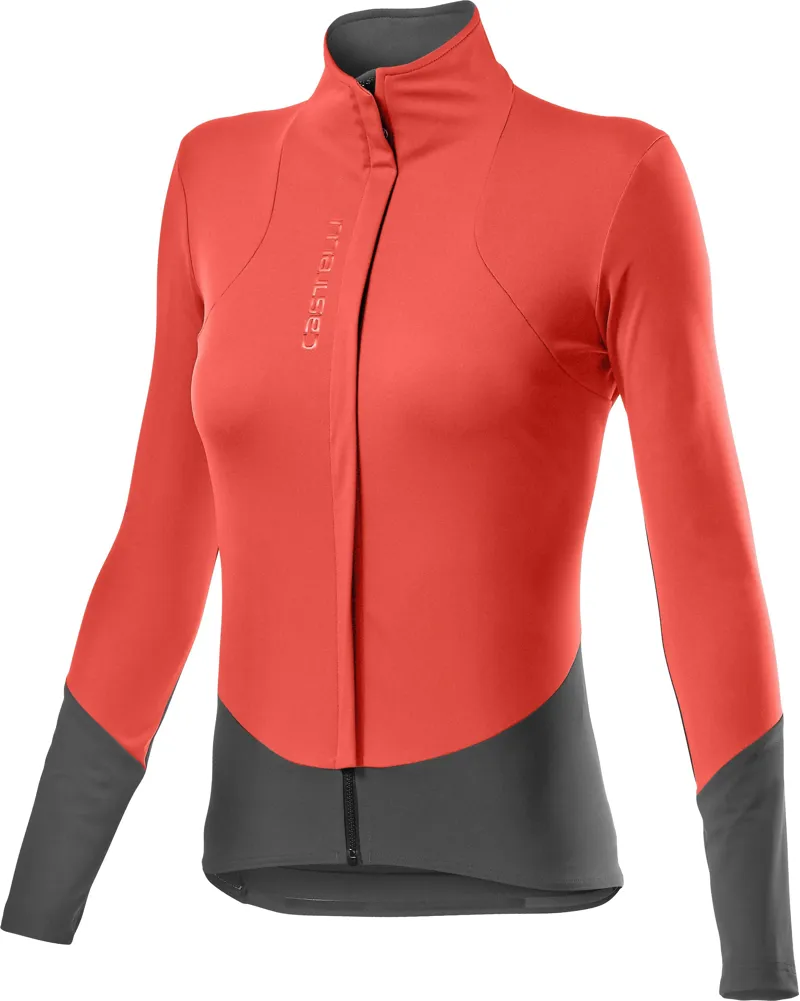 Castelli Beta RoS Womens Jacket - Brilliant Pink/Dark Grey 3 Castelli Beta RoS Womens Jacket - Brilliant Pink/Dark Grey - Image 3