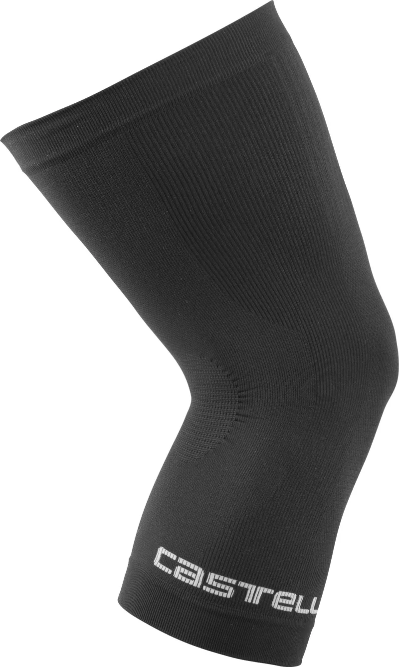 Castelli Pro Seamless Knee Warmers - Black 2 Castelli Pro Seamless Knee Warmers - Black - Image 2
