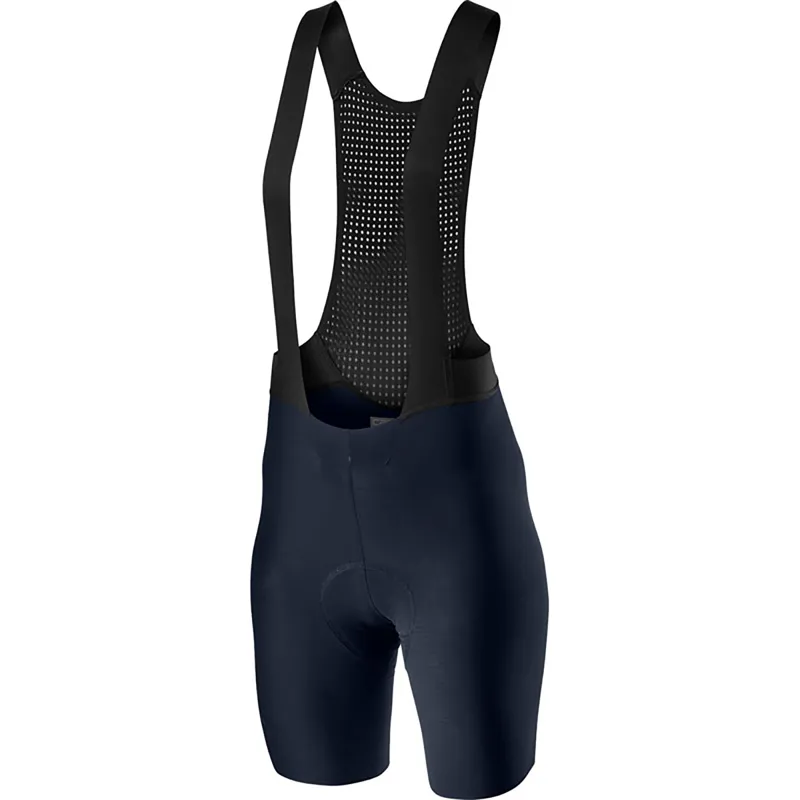 Castelli Premio Black Womens Bib Shorts - Savile Blue 2 Castelli Premio Black Womens Bib Shorts - Savile Blue - Image 2