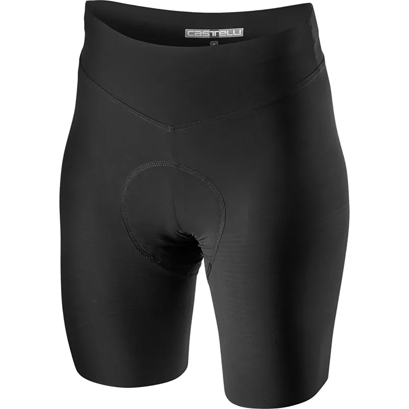 Castelli Premio Black Womens Lycra Shorts - Black 2 Castelli Premio Black Womens Lycra Shorts - Black - Image 2