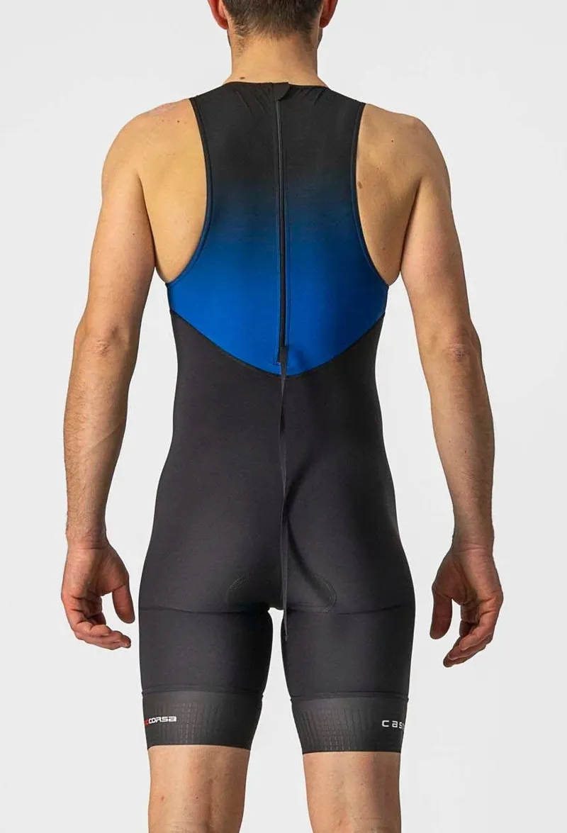 Castelli SD Team Men's Sleeveless Race Suit - Azzurro Italia/Black 3 Castelli SD Team Men's Sleeveless Race Suit - Azzurro Italia/Black - Image 3