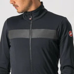 Castelli Raddoppia 3 Men's Windproof Jacket - Light Black/Black Reflex 16 Castelli Raddoppia 3 Men's Windproof Jacket - Light Black/Black Reflex -Cycle Fix CS21503BLKReflex 4