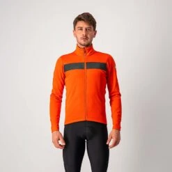 Castelli Raddoppia 3 Men's Windproof Jacket - Savile Blue/Red Reflex 6 Castelli Raddoppia 3 Men's Windproof Jacket - Savile Blue/Red Reflex -Cycle Fix CS21503REDBLKReflex 1