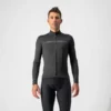 Castelli Pro Thermal Mid Men's Long Sleeve Jersey - Grey