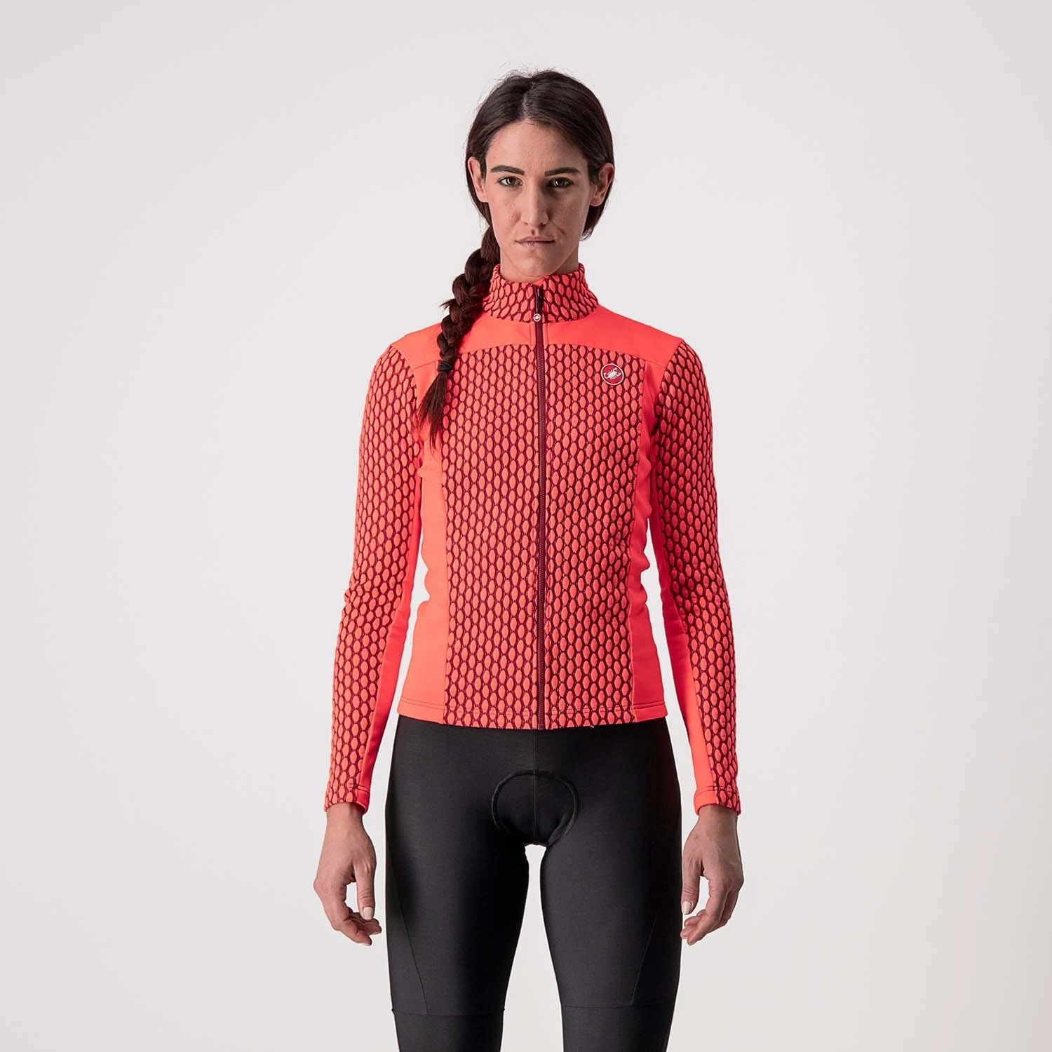 Castelli Sfida 2 Women's Long Sleeve Jersey - Black/White 3 Castelli Sfida 2 Women's Long Sleeve Jersey - Black/White - Image 3