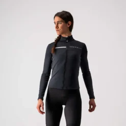 Castelli Sinergia 2 Women's Long Sleeve Jersey - Light Black/White -Cycle Fix CS21531BLK 1