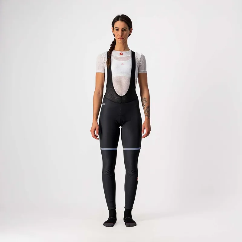 Castelli Polare Women's Bib Tights - Black 1 Castelli Polare Women's Bib Tights - Black