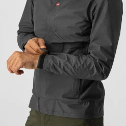 Castelli Commuter Reflex Men's Waterproof Jacket - Black