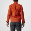 Castelli Commuter Reflex Men's Waterproof Jacket - Fiery Red