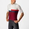 Castelli A Blocco Men's Short Sleeve Jersey - Light Black/Red/Grey