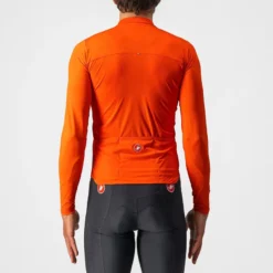 Castelli Prologo 7 Men's Long Sleeve Jersey - Fiery Red/Black/Ivory