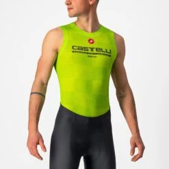 Castelli Pro Mesh Men's Sleeveless Base Layer - Black 7 Castelli Pro Mesh Men's Sleeveless Base Layer - Black -Cycle Fix CS220333831 1