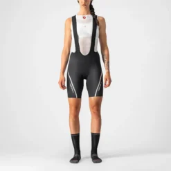 Castelli Velocissima 3 Women's Bib Shorts - Black/Silver 9 Castelli Velocissima 3 Women's Bib Shorts - Black/Silver -Cycle Fix CS220500101 1201