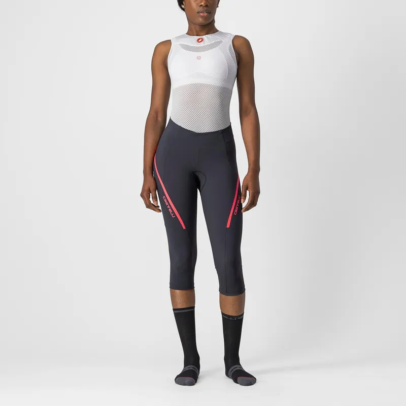 Castelli Velocissima 3 Women's Knickers - Dark Grey/Pink 3 Castelli Velocissima 3 Women's Knickers - Dark Grey/Pink - Image 3