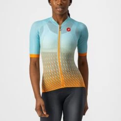 Castelli Climber's 2.0 Women's Short Sleeve Jersey - Fog Blue/ Acqua/Moonlite 6 Castelli Climber's 2.0 Women's Short Sleeve Jersey - Fog Blue/ Acqua/Moonlite -Cycle Fix CS220584721 1 1