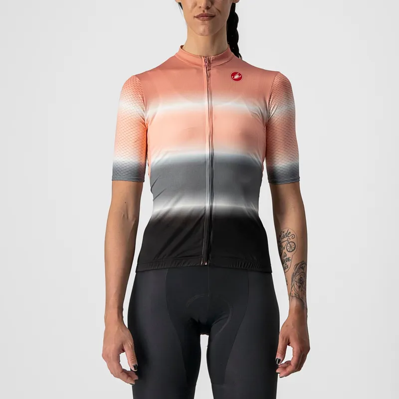 Castelli Dolce Women's Short Sleeve Jersey - Blush/Light Black 5 Castelli Dolce Women's Short Sleeve Jersey - Blush/Light Black - Image 5