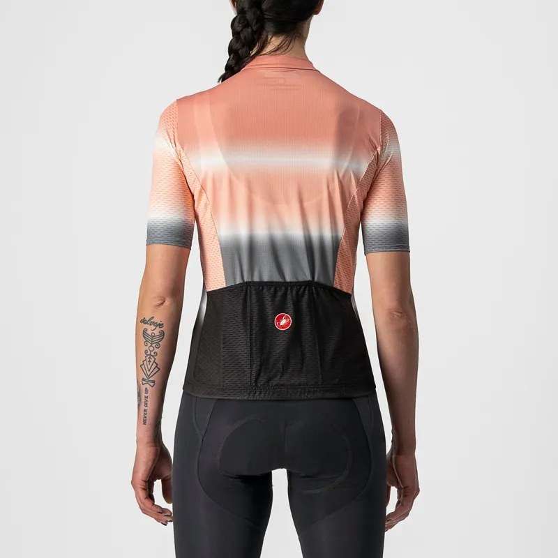 Castelli Dolce Women's Short Sleeve Jersey - Blush/Light Black 4 Castelli Dolce Women's Short Sleeve Jersey - Blush/Light Black - Image 4